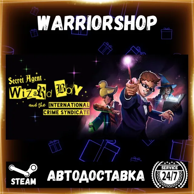 Secret Agent Wizard Boy and the Inter Выбор Региона Стим STEAM GIFT АВТО 24/7 ГАРАНТИ