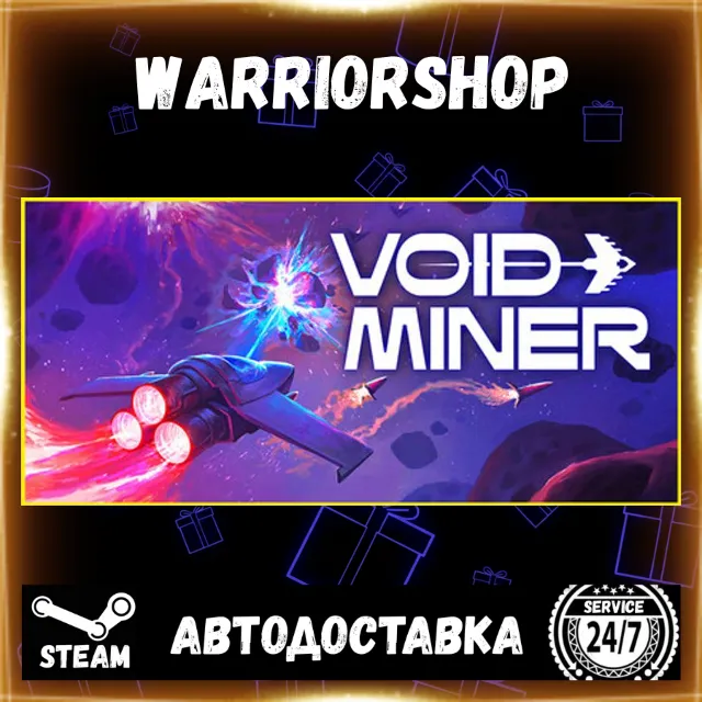 Void Miner – Incremental Asteroids Roguelite Выбор Региона Стим STEAM GIFT АВТО 24/7