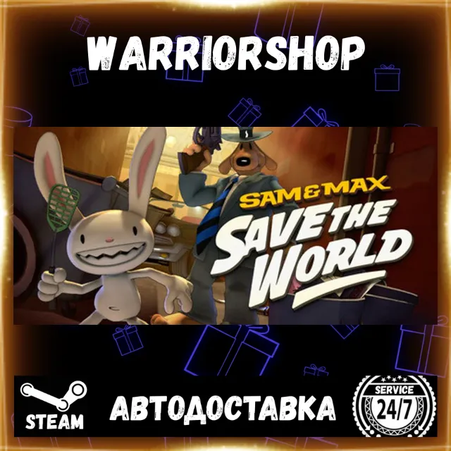 Sam &amp; Max Save the World Выбор Региона Стим STEAM GIFT АВТО 24/7 ГАРАНТИЯ