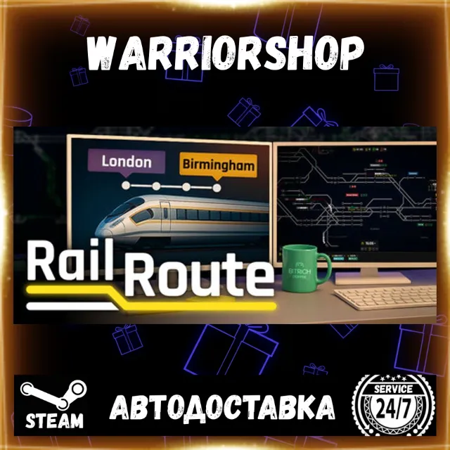 Rail Route Выбор Региона Стим STEAM GIFT АВТО 24/7 ГАРАНТИЯ