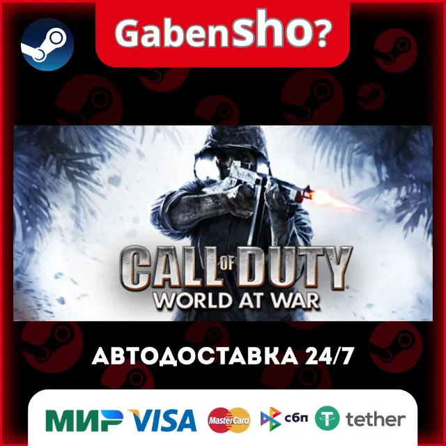 Call of Duty: World at War СТИМ Steam Gift