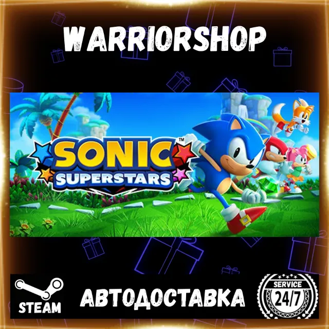 SONIC SUPERSTARS Выбор Региона Стим STEAM GIFT АВТО 24/7 ГАРАНТИЯ