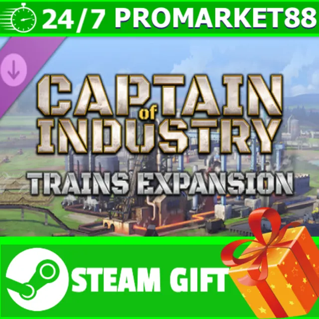 ️Captain of Industry - Trains expanded STEAM GIFT