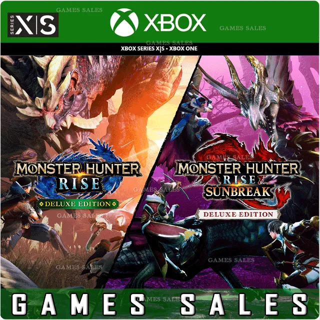 ✅❤️MONSTER HUNTER RISE + SUNBREAK DELUXE❤️XBOX ONE|XS+PC🔑КЛЮЧ✅