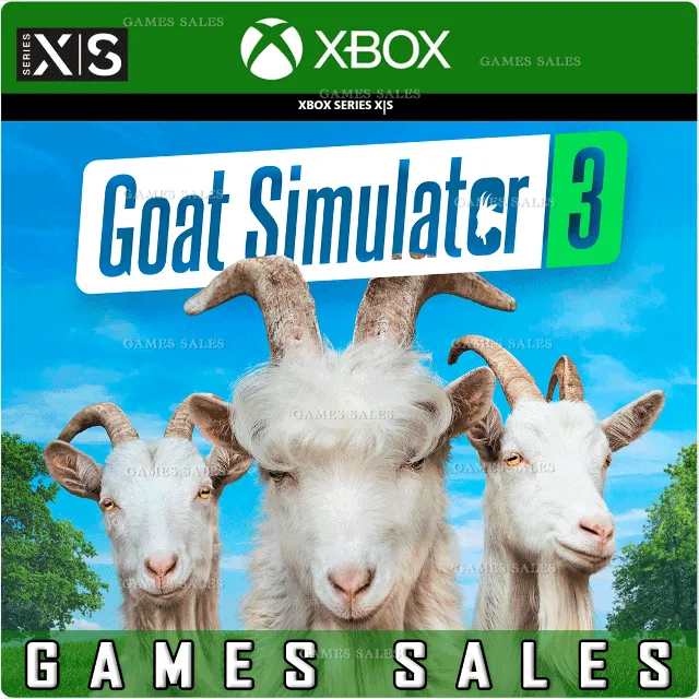 ✅❤️GOAT SIMULATOR 3❤️XBOX SERIES X|S+XCLOUD🔑КЛЮЧ✅