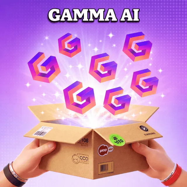Gamma AI Plus &amp; Pro, 1 Месяц | AI Презентации и Создание Контента