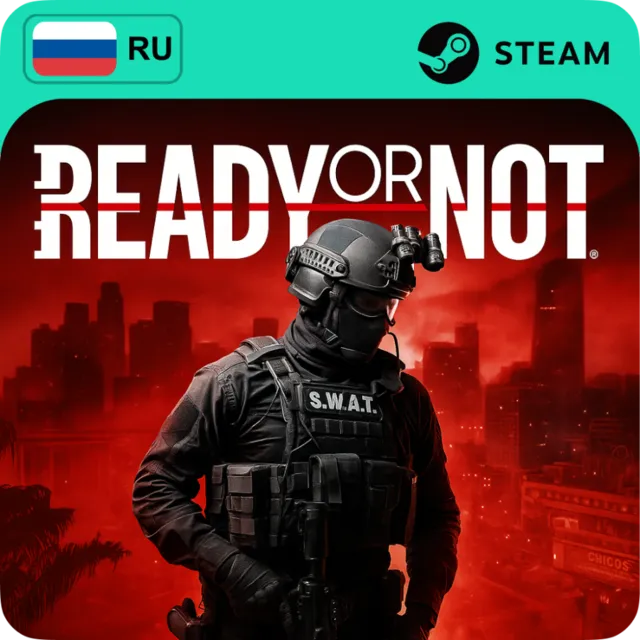 READY OR NOT STEAM RU+СНГ АВТО 24/7