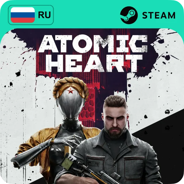 ATOMIC HEART STEAM GLOBAL, КРОМЕ RU АВТО 24/7