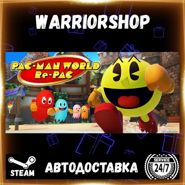 PAC-MAN WORLD Re-PAC Выбор Региона Стим STEAM GIFT АВТО 24/7 ГАРАНТИЯ
