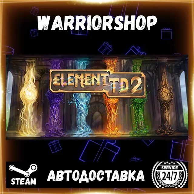 Element TD 2 - Tower Defense Выбор Региона Стим STEAM GIFT АВТО 24/7 ГАРАНТИЯ