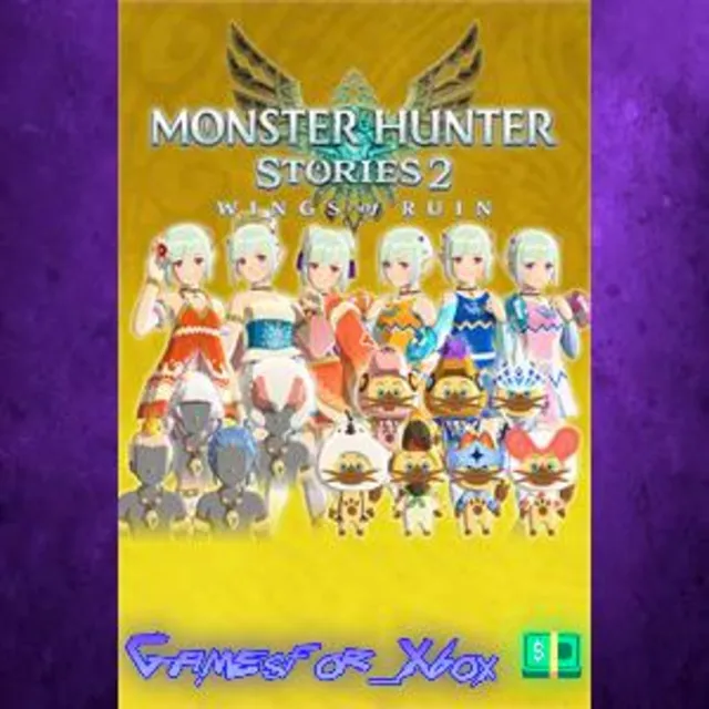 ☀️Monster Hunter Stories 2 Wings of Ruin - All-In Extra Content Pack XBOX DLC