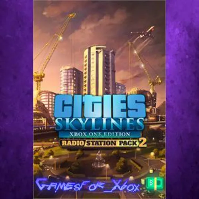☀️Cities Skylines - Radio Station Pack 2 XBOX DLC