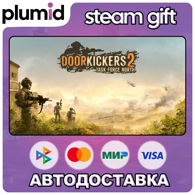 Door Kickers 2: Task Force North Steam Gift / Россия + МИР / АВТО