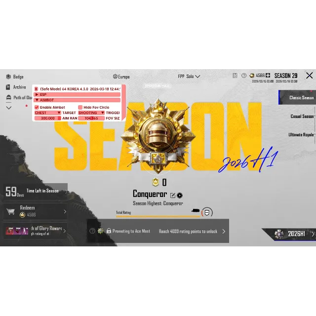 Рабочий чит Shadow Pubg Mobile с обходом эмуляторов MuMu / LD / BlueStacks