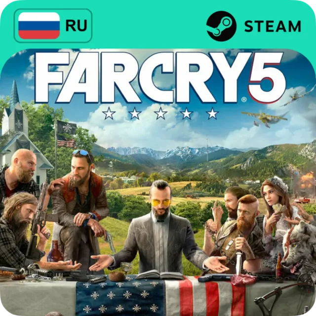 FAR CRY 5 STEAM RU+СНГ АВТО 24/7