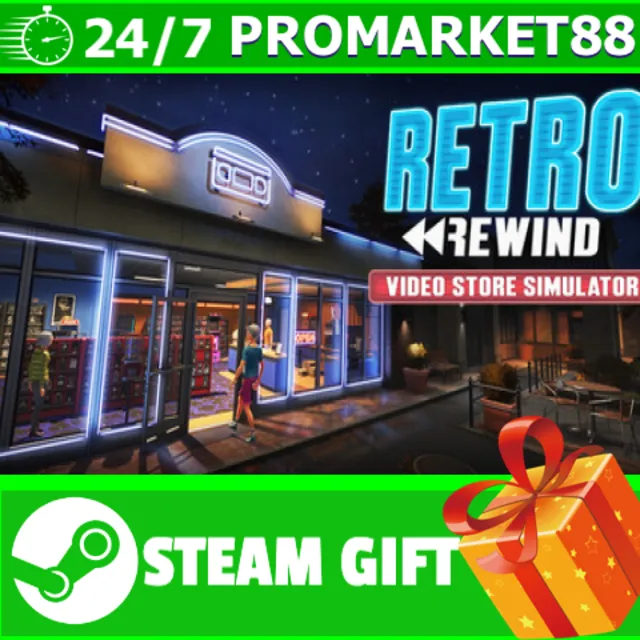 ️Retro Rewind - Video Store Simulator STEAM GIFT