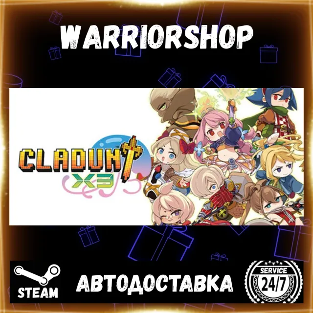 Cladun X3 Выбор Региона Стим STEAM GIFT АВТО 24/7 ГАРАНТИЯ