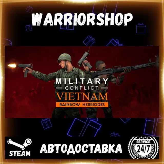 Military Conflict: Vietnam Выбор Региона Стим STEAM GIFT АВТО 24/7 ГАРАНТИЯ