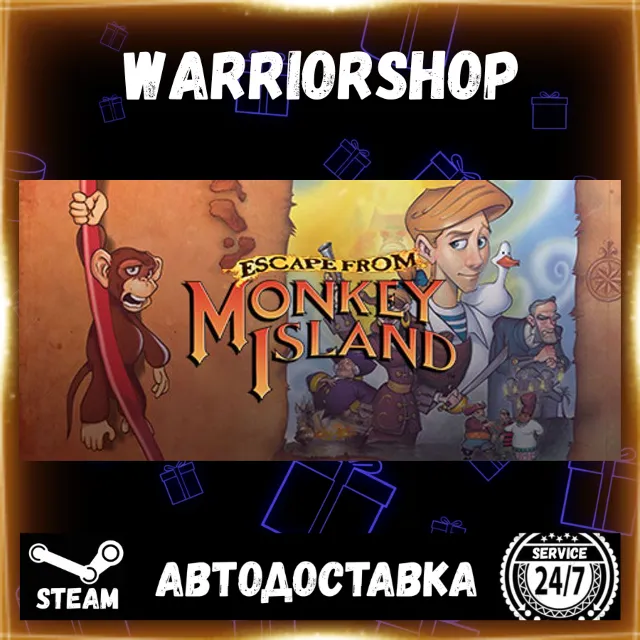 Escape from Monkey Island™ Выбор Региона Стим STEAM GIFT АВТО 24/7 ГАРАНТИЯ