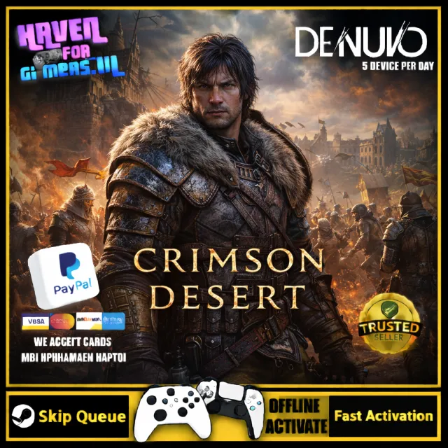Багровая пустыня | Автономный режим | Steam | Без защиты ✅ | Denuvo 24/7 | пропускать