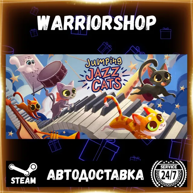 Jumping Jazz Cats Выбор Региона Стим STEAM GIFT АВТО 24/7 ГАРАНТИЯ
