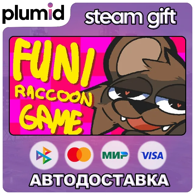 Funi Raccoon Game Steam Gift / Россия + МИР / АВТО