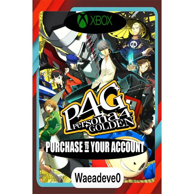 Persona 4 Golden Xbox – Purchase for Your Account