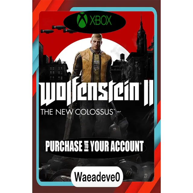 Wolfenstein® II: The New Colossus™ Xbox – Purchase for Your Account