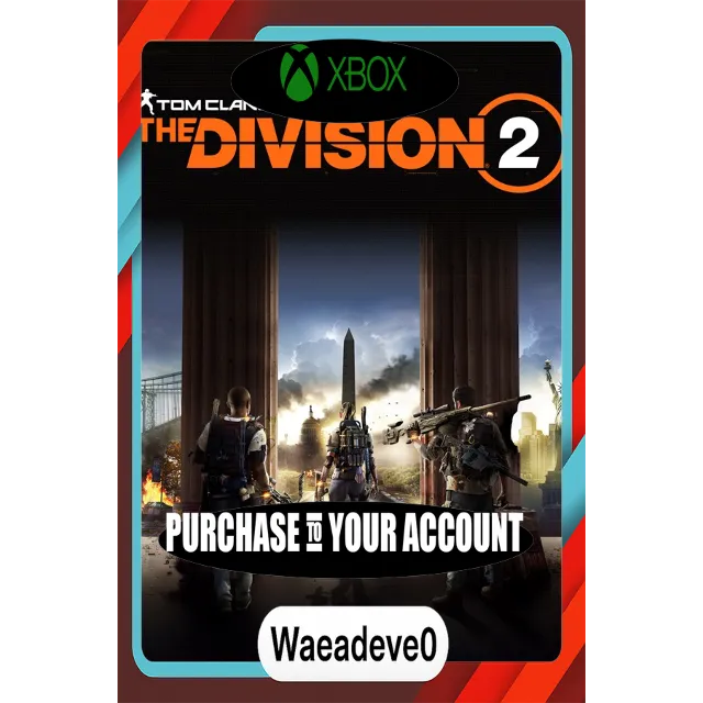 Tom Clancy's The Division 2 - Altın Sürüm Xbox – Purchase for Your Account