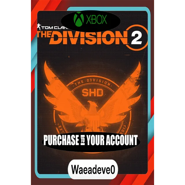 Tom Clancy's The Division 2 - Nihai Sürüm Xbox – Purchase for Your Account
