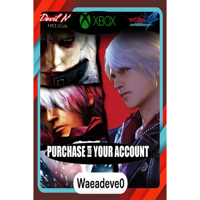 Devil May Cry HD Collection &amp; 4SE Bundle Xbox – Purchase for Your Account