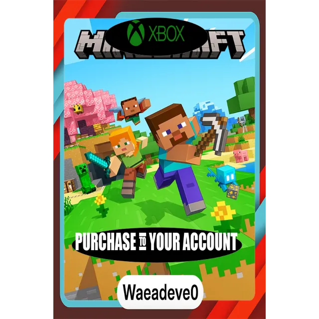Minecraft Xbox – Purchase for Your Account