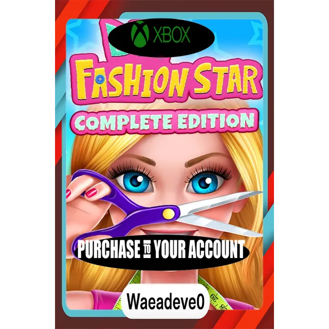 DIY Fashion Star: Complete Edition Xbox – Purchase for Your Account