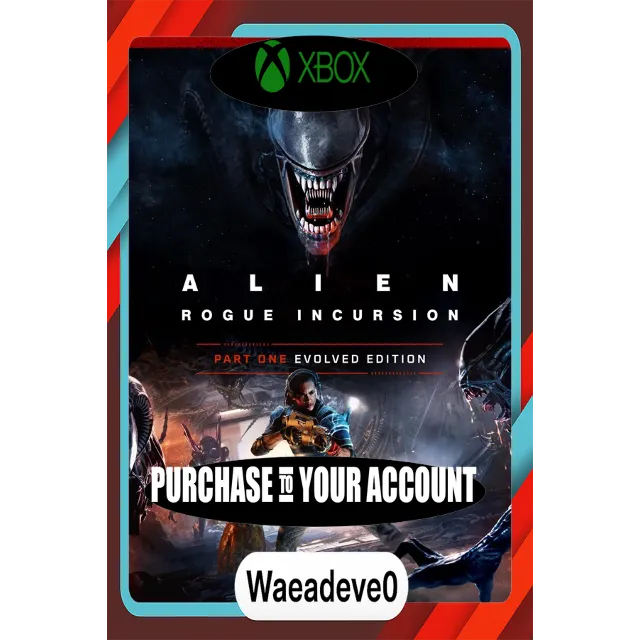Alien: Rogue Incursion Evolved Edition Deluxe Xbox – Purchase for Your Account