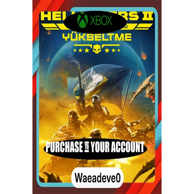 HELLDIVERS™ 2 Super Citizen Sürümü - Yükseltme Xbox – Purchase for Your Account