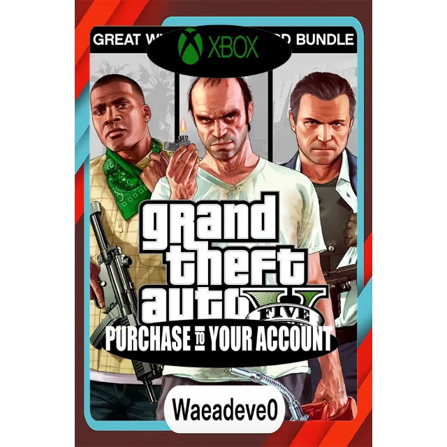 Grand Theft Auto V: Edición Premium y tarjeta Gran tiburón blanco Xbox – Purchase for