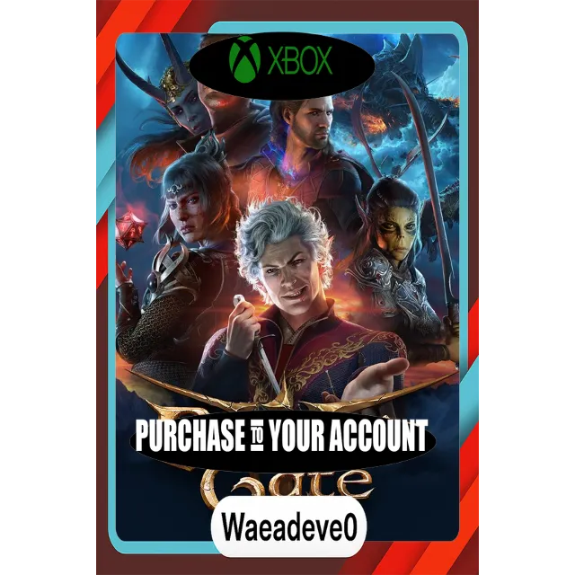 Baldur's Gate 3 Xbox – Purchase for Your Account