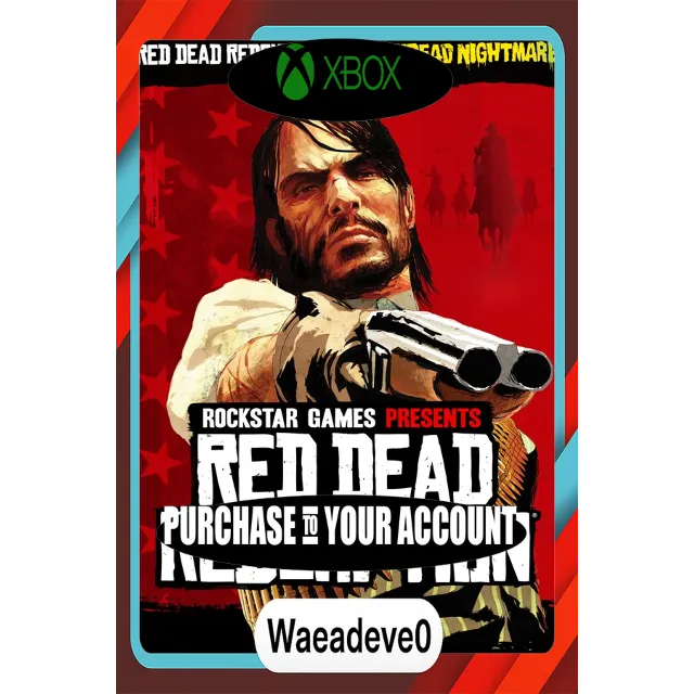 Red Dead Redemption Xbox – Purchase for Your Account