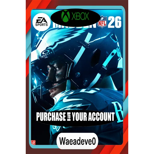 EA SPORTS™ Madden NFL 26 Edición Deluxe Xbox – Purchase for Your Account