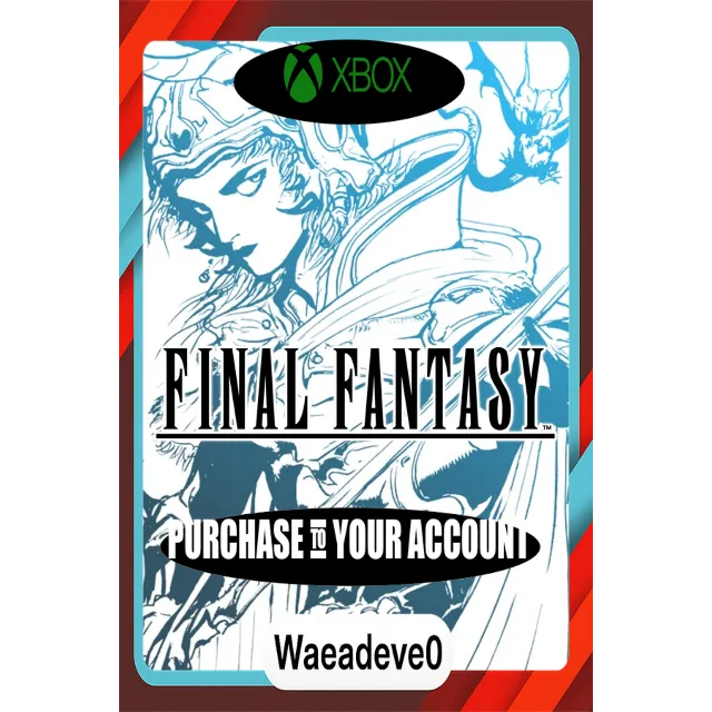 FINAL FANTASY Xbox – Purchase for Your Account