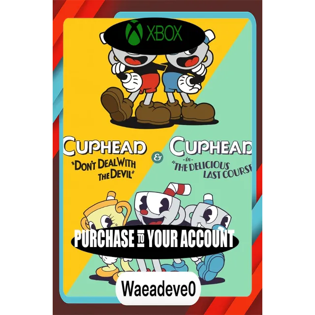 Cuphead &amp; The Delicious Last Course Xbox – Purchase for Your Account