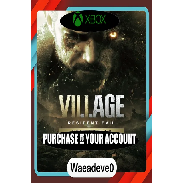 Resident Evil Village Gold Edition Xbox – Purchase for Your Account