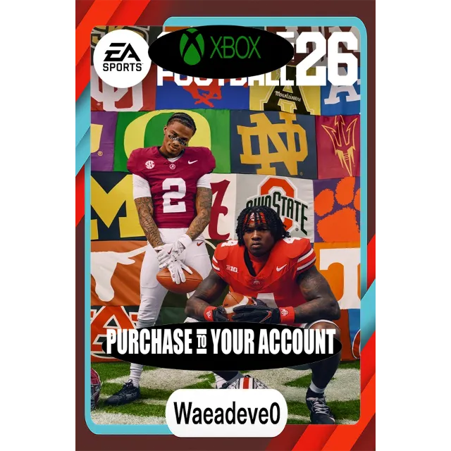 EA SPORTS™ College Football 26 Edición Estándar Xbox – Purchase for Your Account