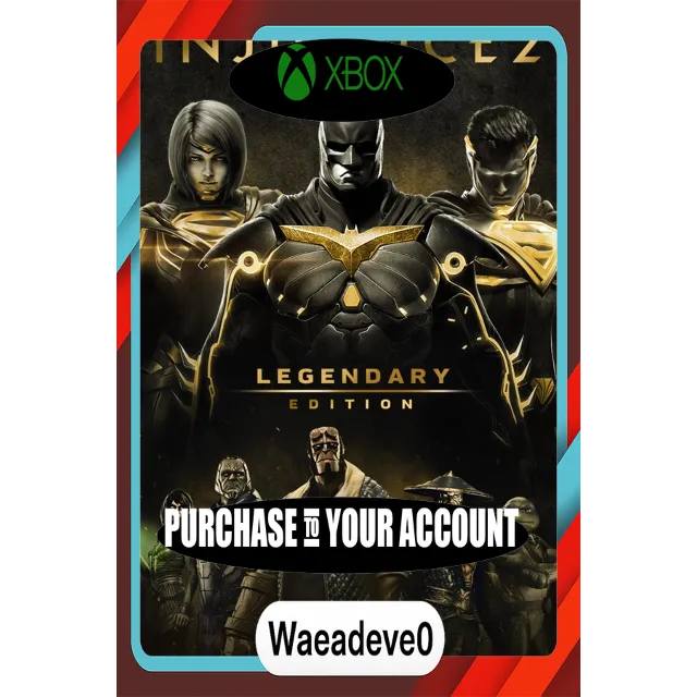Injustice™ 2 - Legendary Edition Xbox – Purchase for Your Account