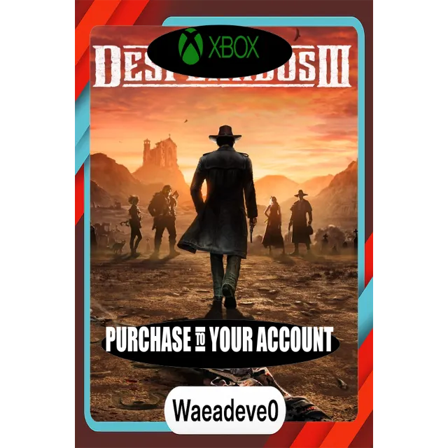Desperados III Xbox – Purchase for Your Account