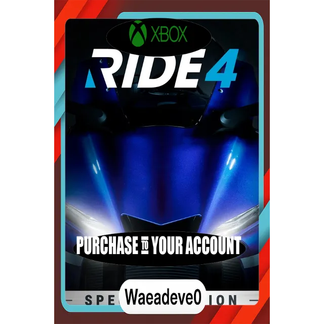 RIDE 4 - Special Edition Xbox – Purchase for Your Account