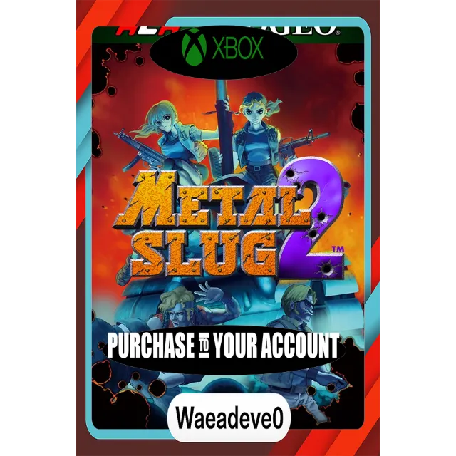 ACA NEOGEO METAL SLUG 2 Xbox – Purchase for Your Account
