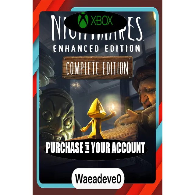 Little Nightmares Enhanced Edition - Complete Edition Xbox – Purchase for Your Accoun