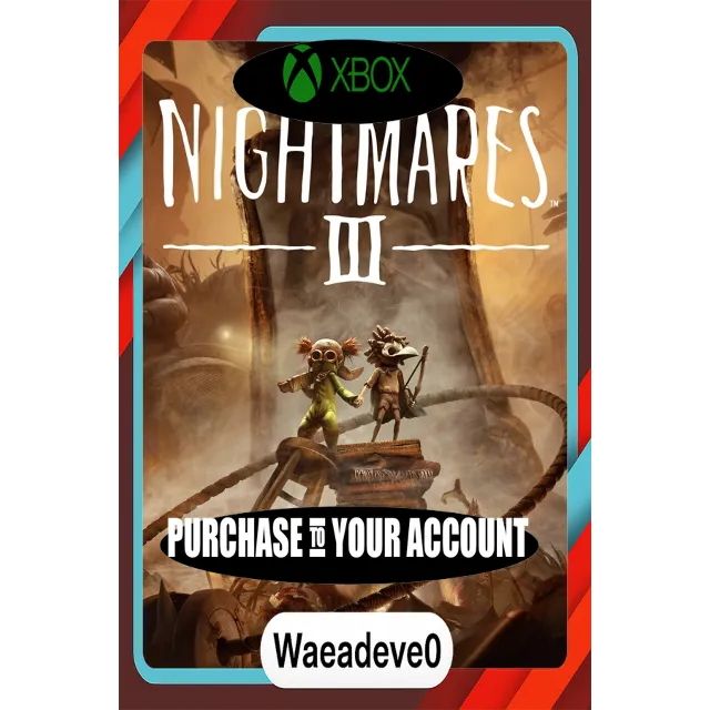 Little Nightmares III Xbox – Purchase for Your Account