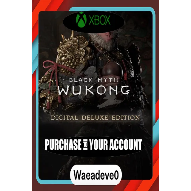 Black Myth: Wukong Edición Digital Deluxe Xbox – Purchase for Your Account